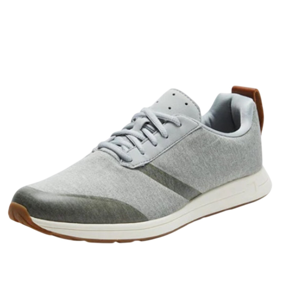 YORK Athletics Mens Henry Runner Sweatshirt Sneakers US 8.5 Grey Heather NIB